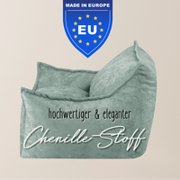 "Chenille Throne" bequemer Kinder-Relaxsessel 80x73x58cm
