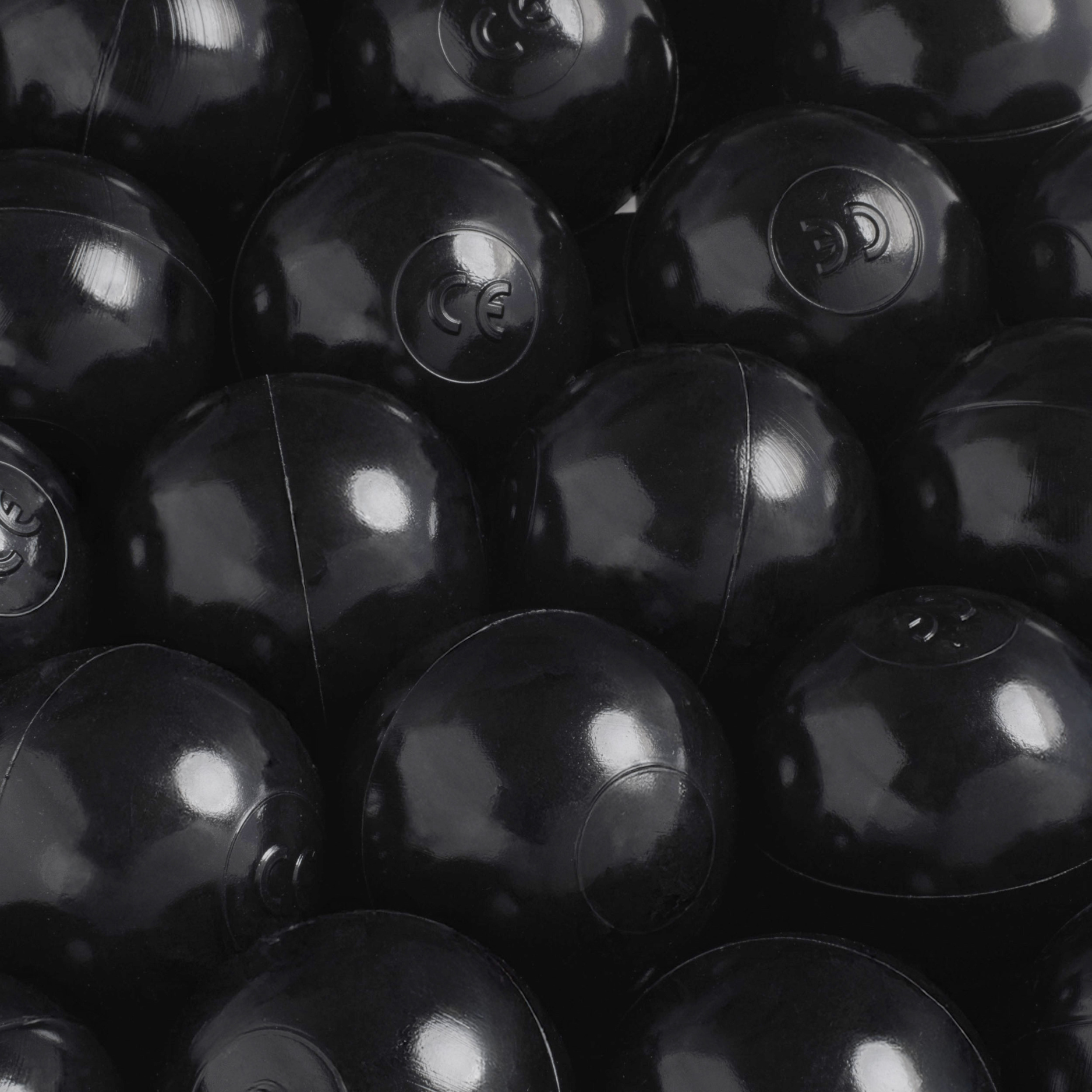 "Pure Balls" 200 einfärbige Bällebad-Bälle, CE-zertifiziert