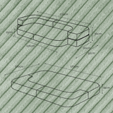 "Foldie Dream" Sofabett für Kinder 170×120 cm