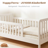 YappyTerra JUNIOR - Kinderbett 160×80 cm mit Rausfallschutz