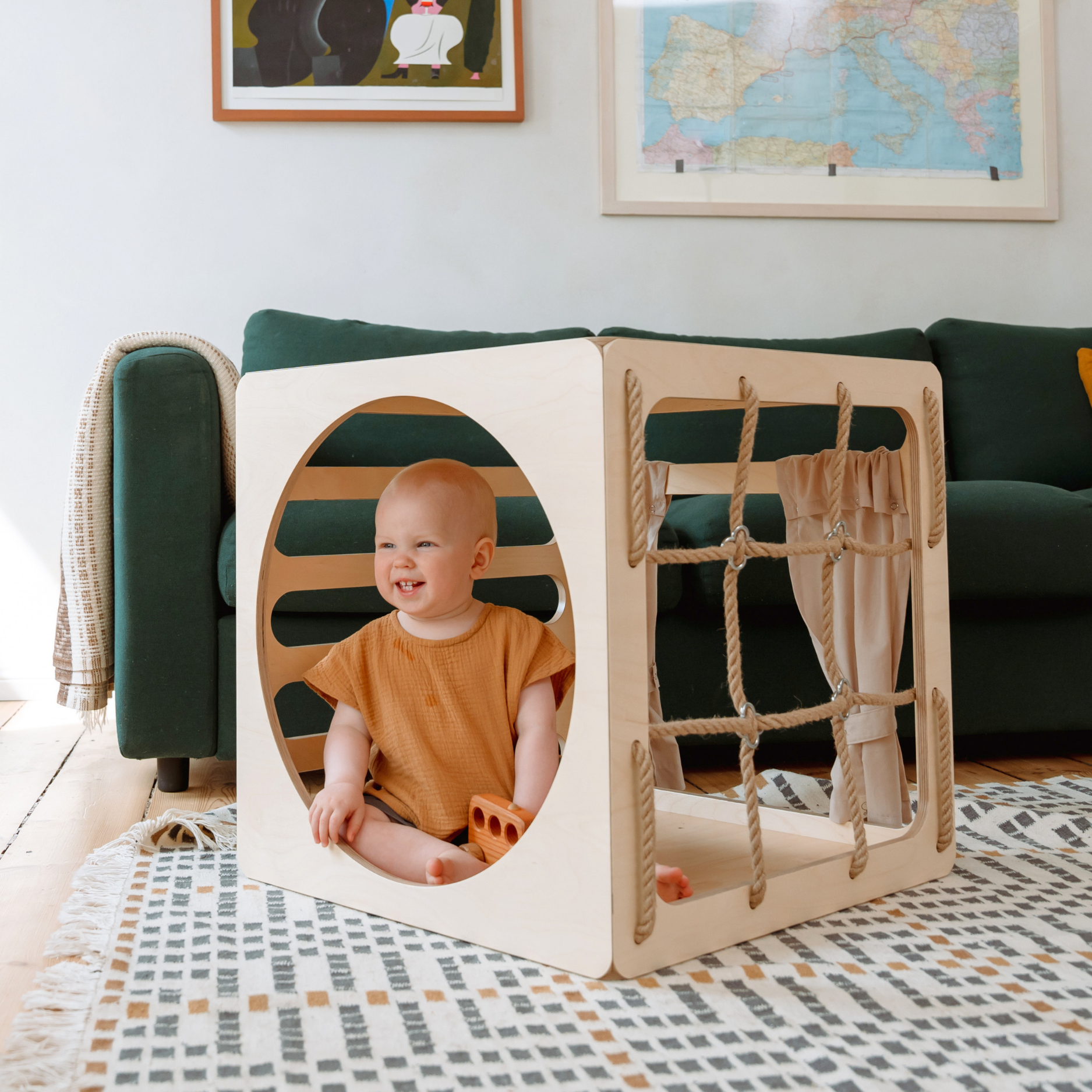 Cubitri® – Montessori Kletterhaus, inspiriert vom Pikler-Würfel