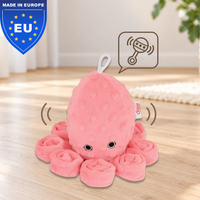 Rassel-Oktopus – 8 Arme zum Entdecken | 31 cm