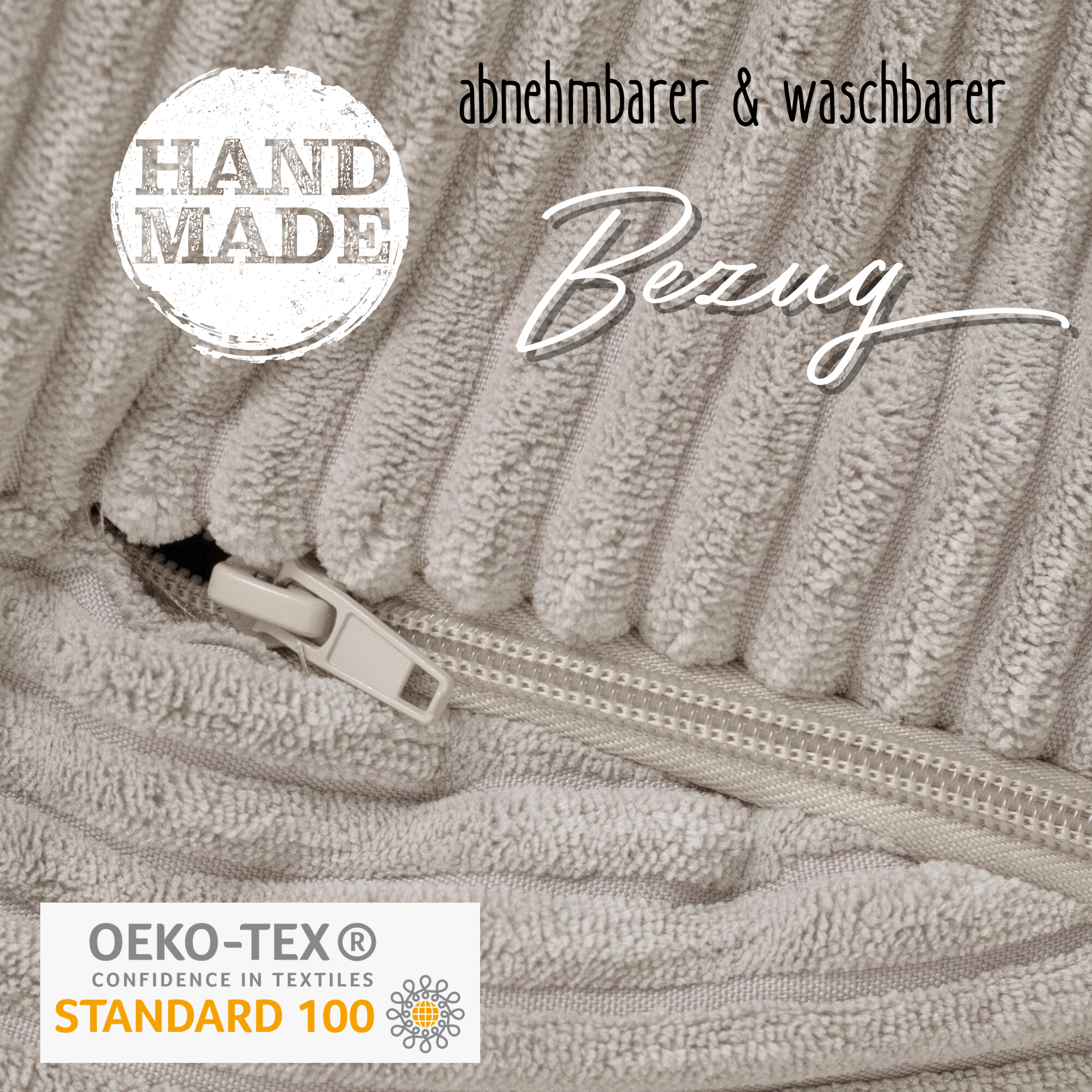 "Huggy Bear" Sitzsack für Kinder 68x45cm