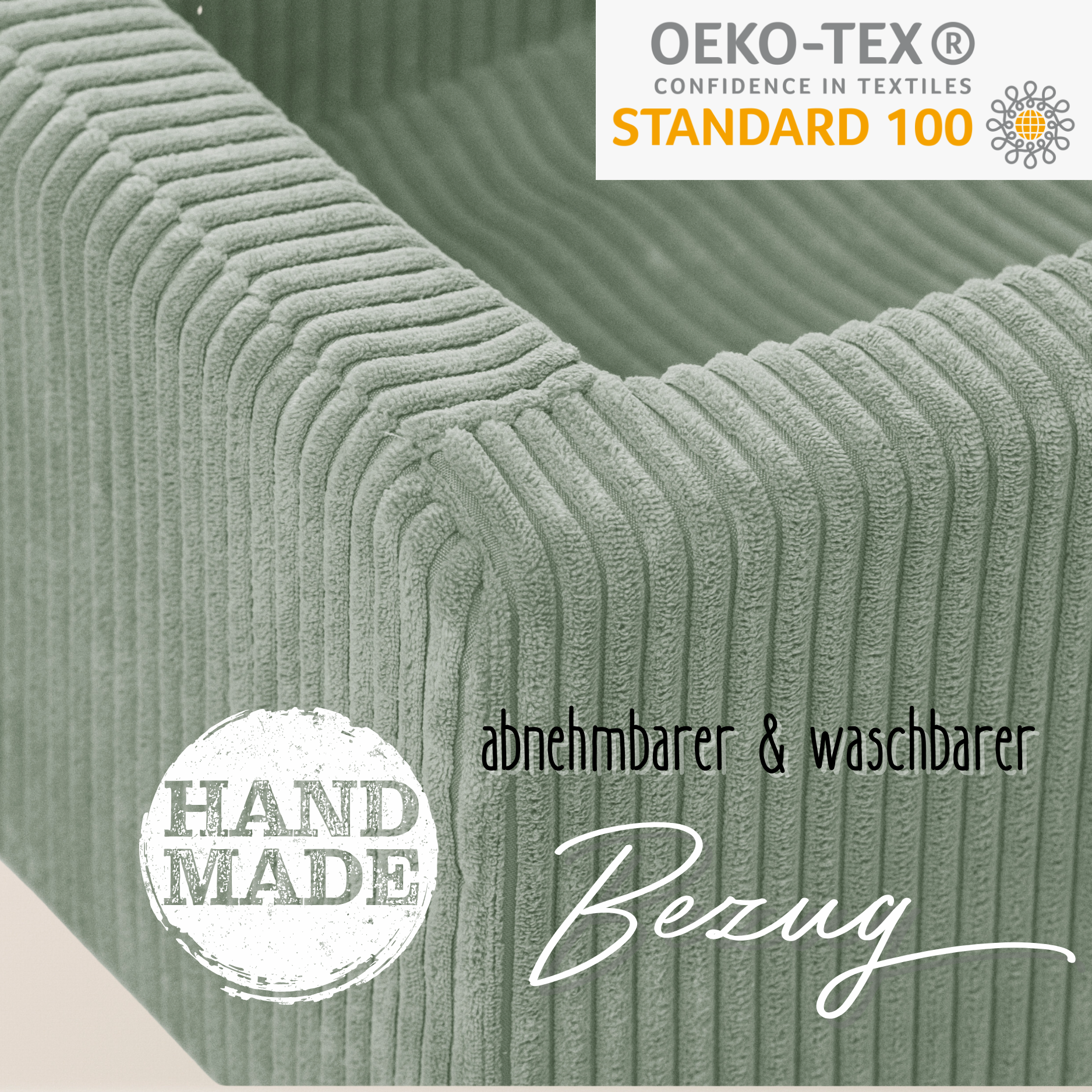 "Comfort Cubie" 2in1 Kindersessel mit Liegefunktion