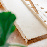 Rutsch- & Kletterrampe – Erweiterung für Klettergerüste & Spielwürfel