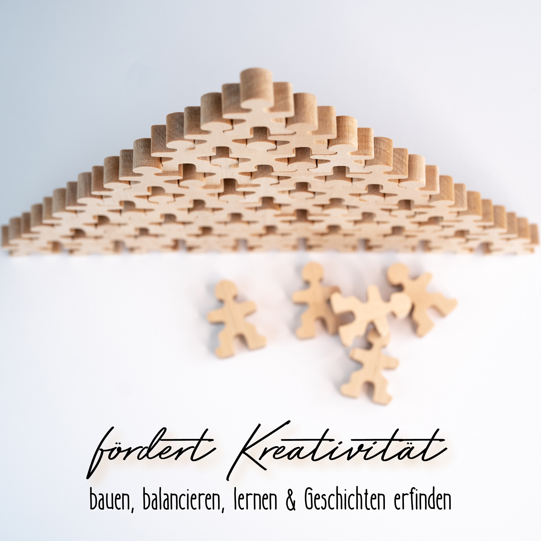 Flockmen® – Montessori Holzfiguren für kreatives Spielen