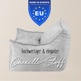 "Chenille Throne" bequemer Kinder-Relaxsessel 80x73x58cm