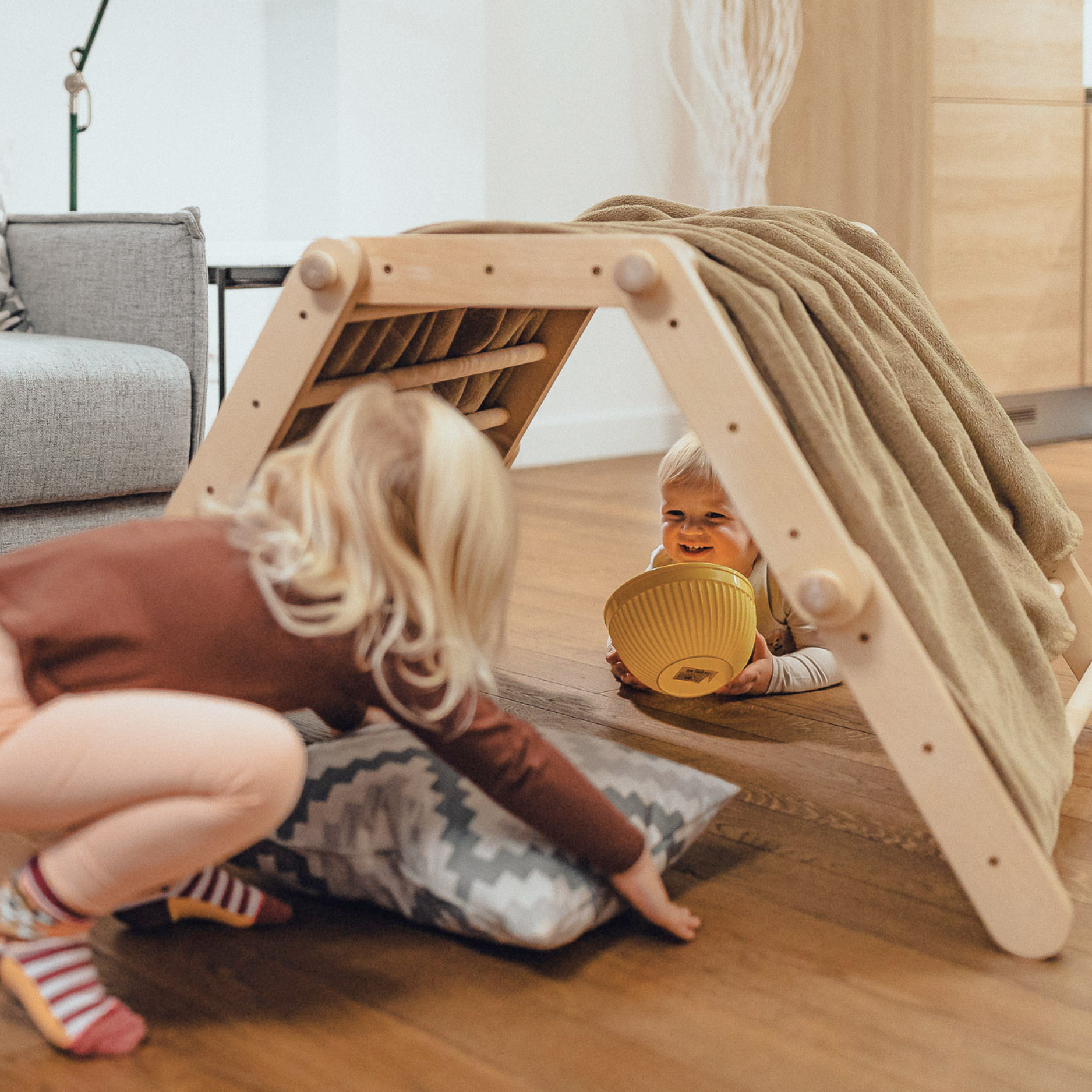 FIPITRI® – Modifizierbarer Montessori Kletterrahmen mit 5 Segmenten