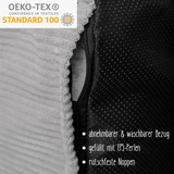 "Yappy Nest" XXL Sitzsack 70x50x80cm mit EPS-Perlen & Anti-Rutsch-Boden