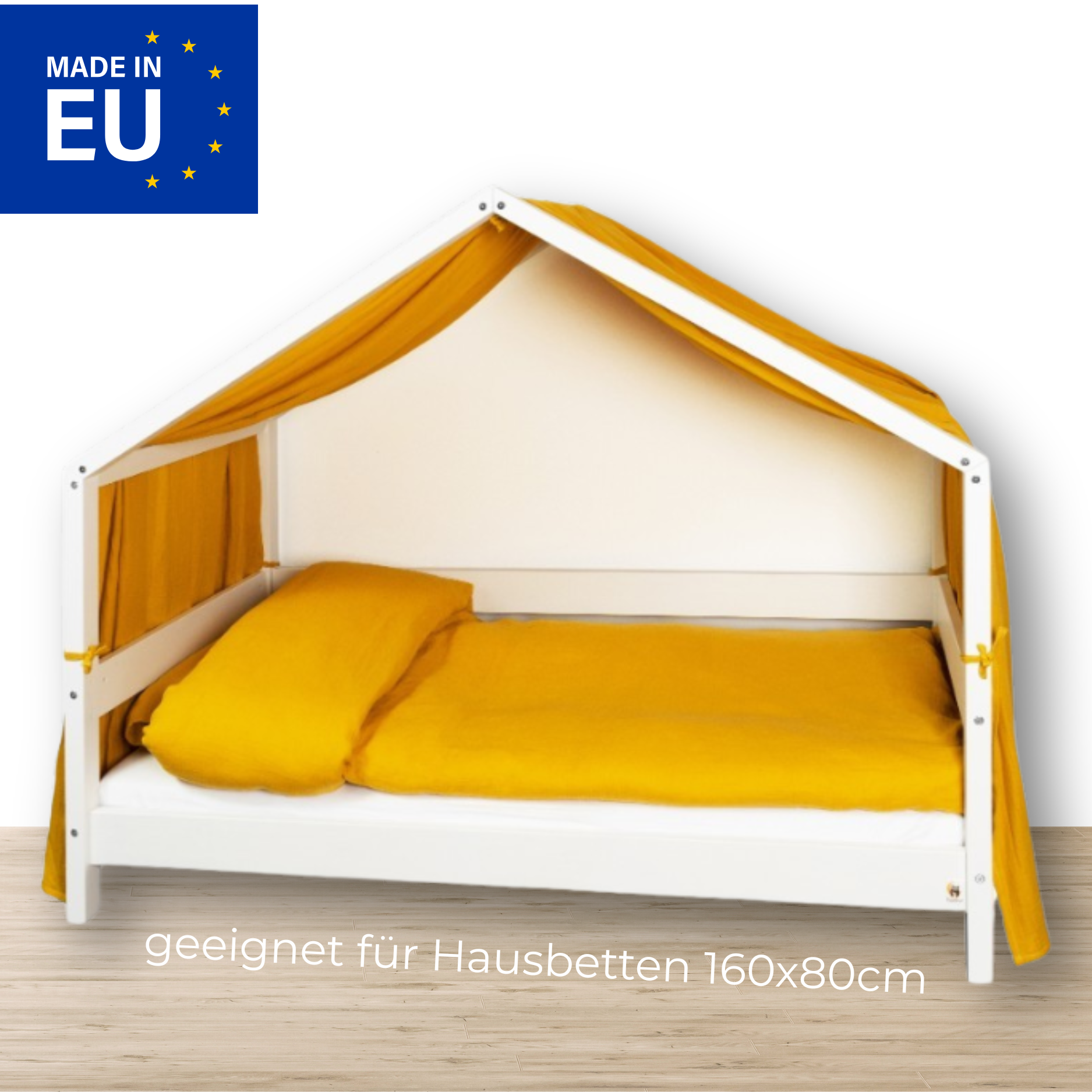 YappyMuslin - Hausbett-Vorhänge