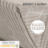 "Moon Lounger" Modularer Kinder-Chaiselongue 145×35×45cm