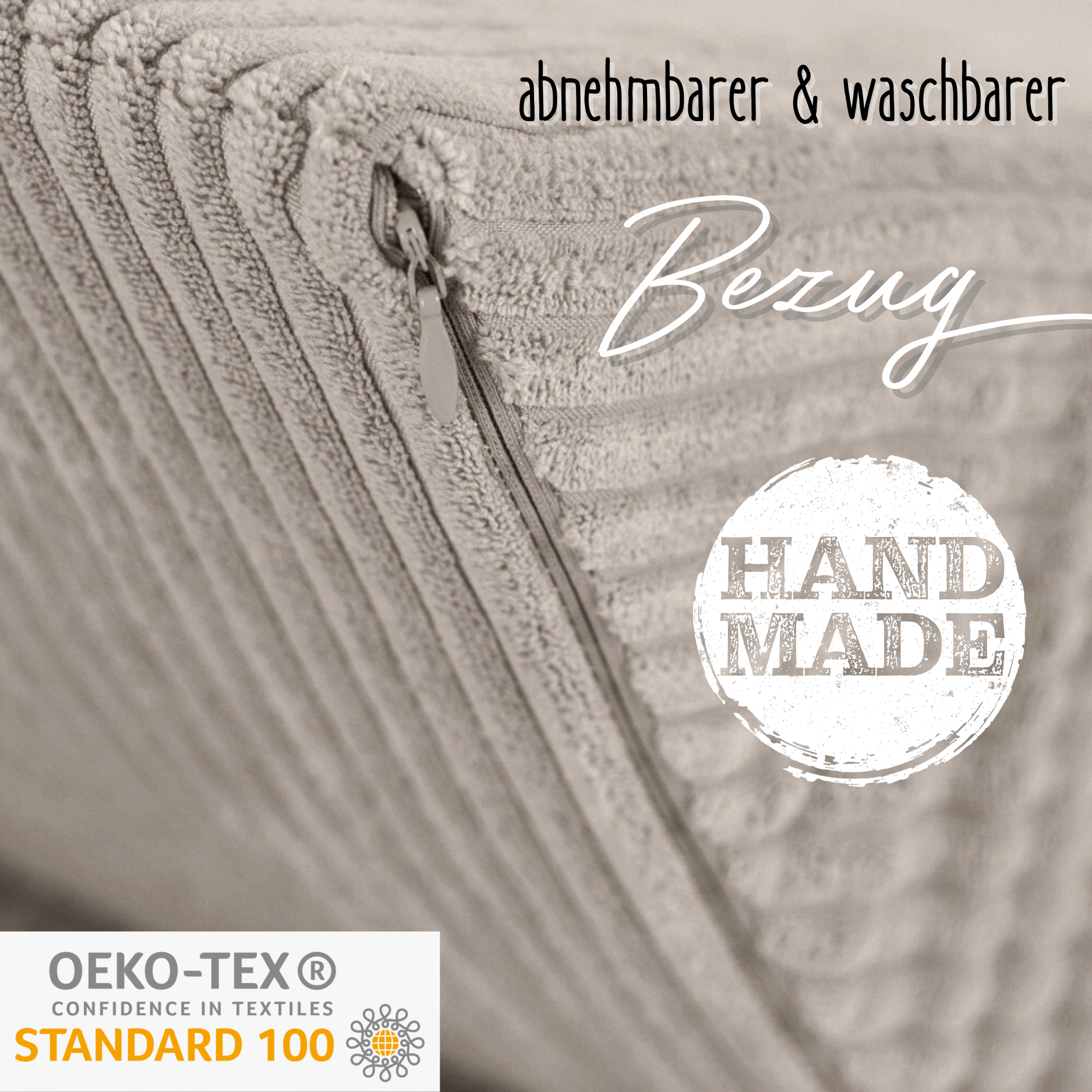 "Moon Lounger" Modularer Kinder-Chaiselongue 145×35×45cm