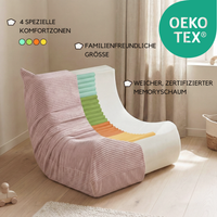 "Cozy Mooni" Ergonomischer Lounge-Sessel mit 4-Zonen-System