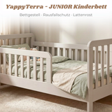 YappyTerra JUNIOR - Kinderbett 160×80 cm mit Rausfallschutz
