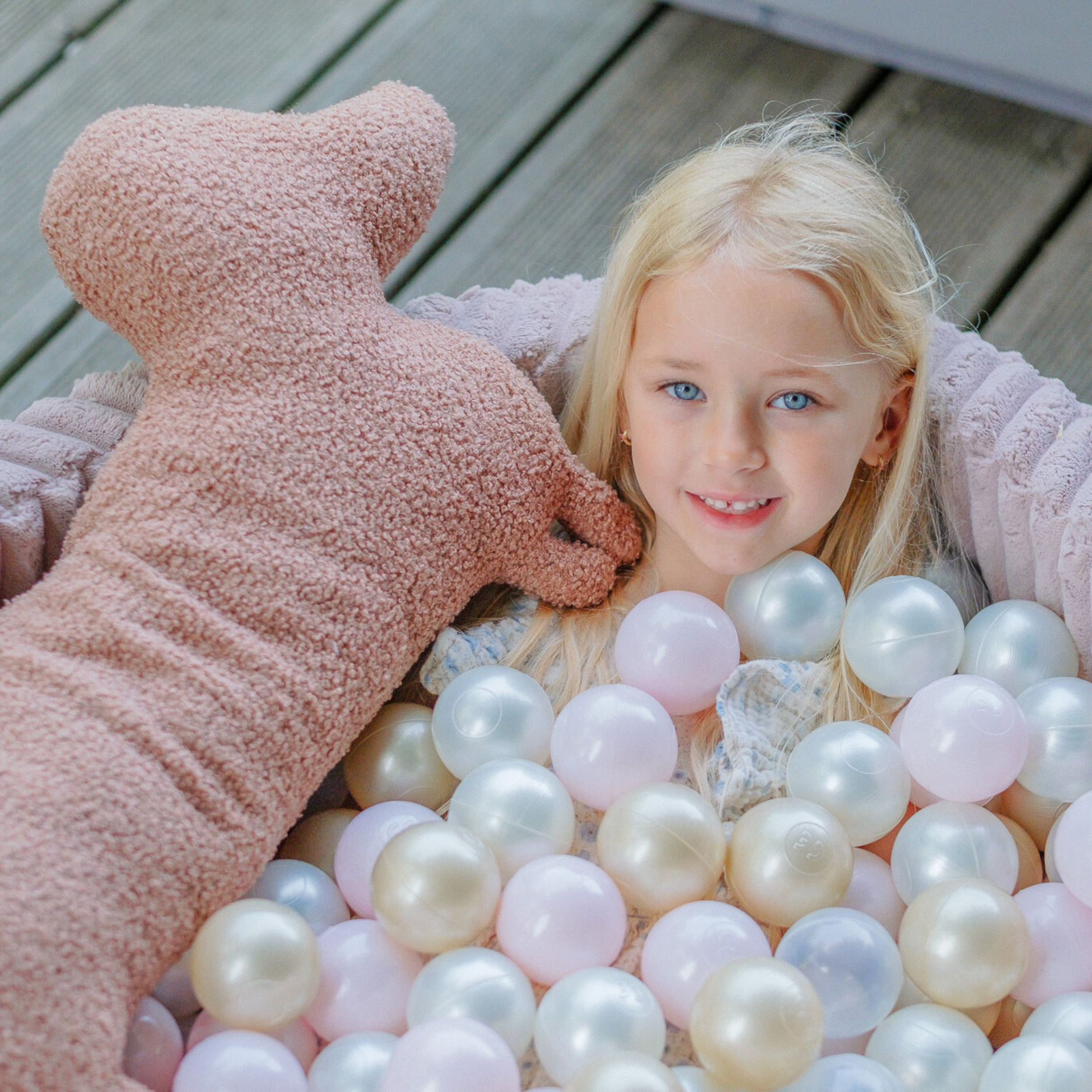 "Fluffy Pool" Bällebad 90x30cm OHNE Bälle