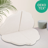 "Woolly Flower" Spielmatte 115x115x5cm aus Teddy-Stoff