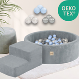 "Bally Step" Bällebad 90x30cm mit Stufe & 200 Bällen