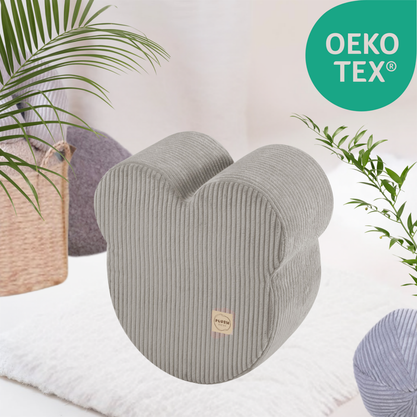 "Cozy Bear" Sitzhocker 46x25 cm
