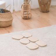 Montessori Balance-Trittsteine aus Holz