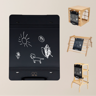 Zweiseitige Maltafel – kreatives Zusatzboard für Lerntürme & Kletterspielzeug