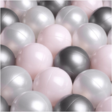 "Dreamy Balls" 200 Bällebad-Bälle im sanften Farbmix, CE-zertifiziert