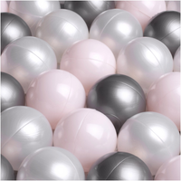 "Dreamy Balls" 200 Bällebad-Bälle im sanften Farbmix, CE-zertifiziert