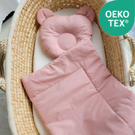 Baby Bettwäsche-Set mit Füllung – Decke & Teddy-Kissen aus 100% Baumwolle