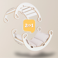 "Mini Rocker" 2in1  Kletterbogen & Wippe mit Kissen 75x39x40cm