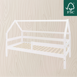 Yappy MAXI – Hausbett 200x90cm mit Rausfallschutz und 2 Schubladen