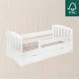 Yappy JUNIOR Classic - Kinderbett 160x80cm mit Schublade & Rausfallschutz