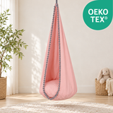 Cocoon Swing – Hängeschaukel aus Baumwolle mit Sitzkissen
