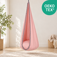Cocoon Swing – Hängeschaukel aus Baumwolle mit Sitzkissen