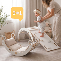 "Mini Rocker" 3in1, Wippe, Kletterbogen & Rutsche 75x39x40cm