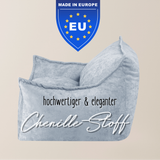 "Chenille Throne" bequemer Kinder-Relaxsessel 80x73x58cm