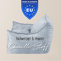 "Chenille Throne" bequemer Kinder-Relaxsessel 80x73x58cm