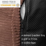 "Yappy Nest" XXL Sitzsack 70x50x80cm mit EPS-Perlen & Anti-Rutsch-Boden