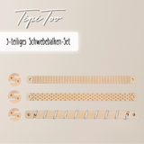 TipiToo® – Schwebebalken Set aus Holz mit 3 Elementen