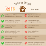 Spielhaus - mit Briefkasten & Wimpelkette