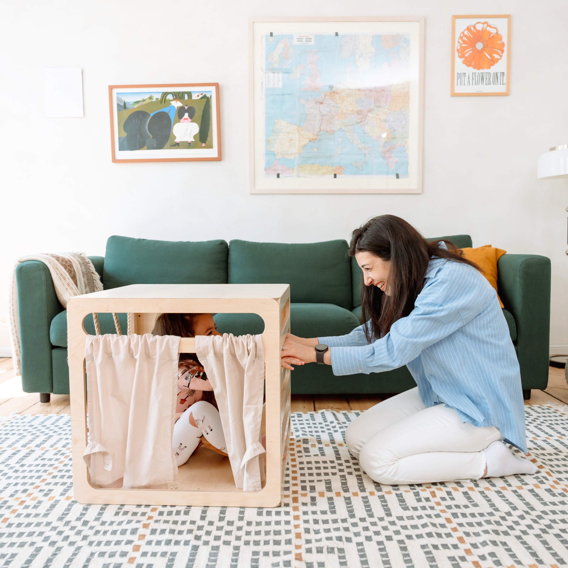 Cubitri® – Montessori Kletterhaus, inspiriert vom Pikler-Würfel