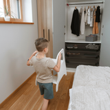MIIMO® – Höhenverstellbarer Montessori Tritthocker aus Holz