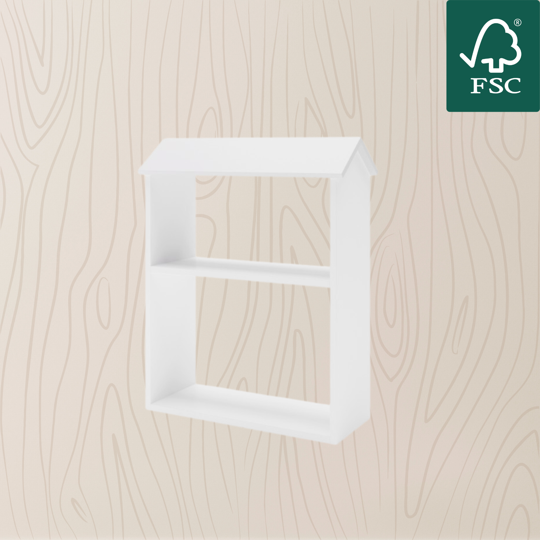 Yappy JUNIOR - Hausregal 65×27×85,5cm