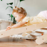 Rutsch- & Kletterrampe – Erweiterung für Klettergerüste & Spielwürfel