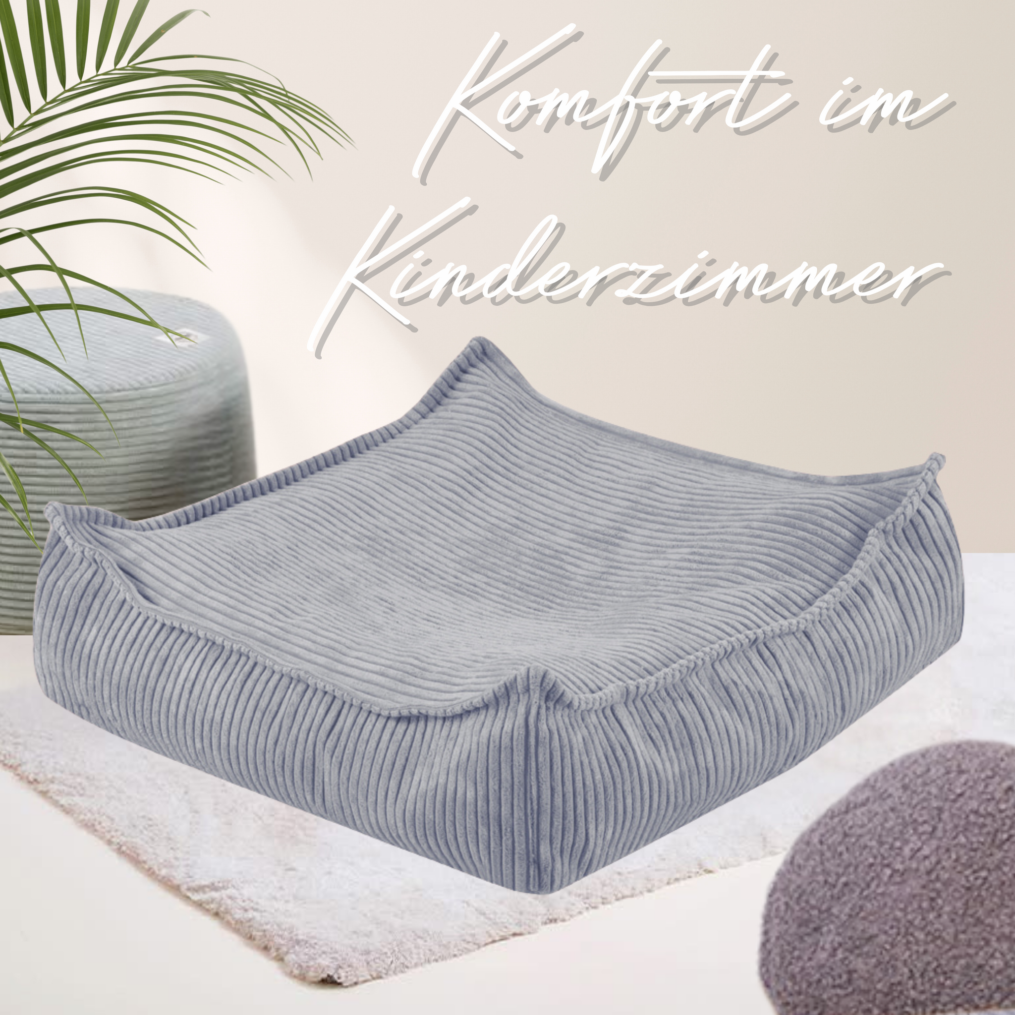 "Snuggy Puff" Bodenkissen 60x60x20cm