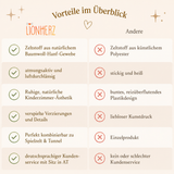Pop-Up Bällebad-Spielzelt aus Baumwolle/Hanf