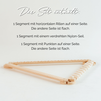 TipiToo® – Schwebebalken Set aus Holz mit 3 Elementen