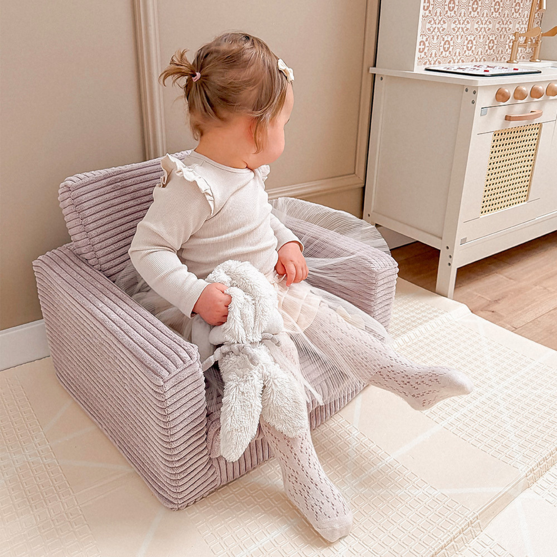 "Comfort Cubie" 2in1 Kindersessel mit Liegefunktion