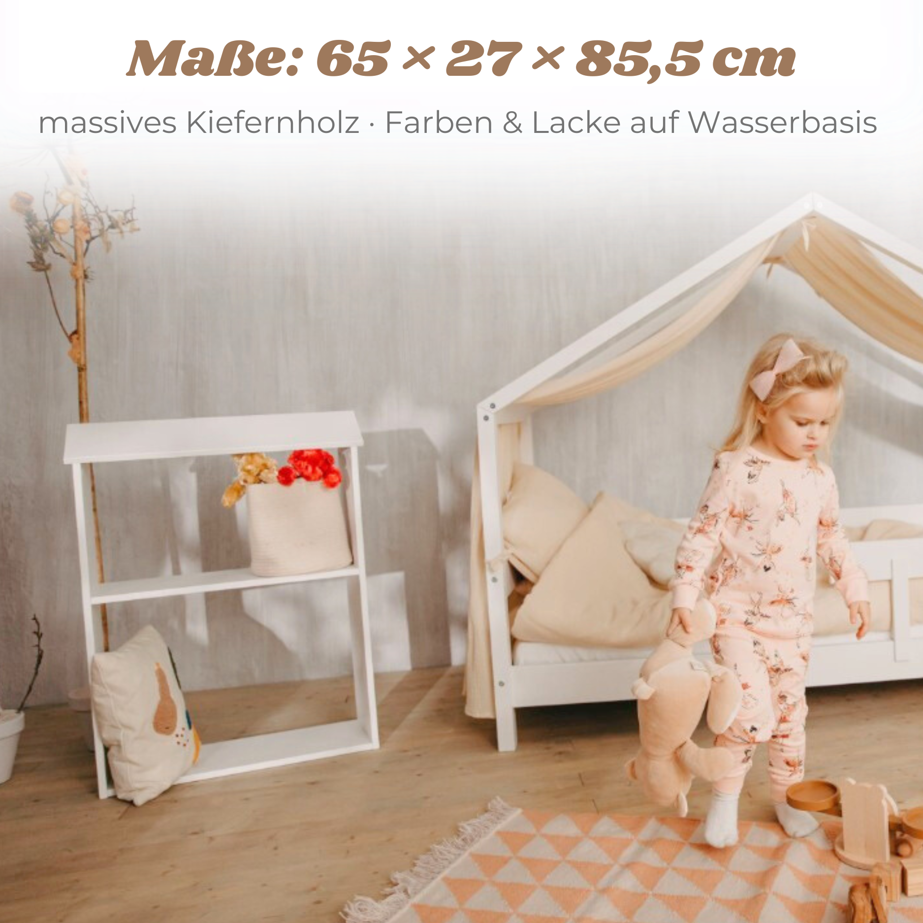 Yappy JUNIOR - Hausregal 65×27×85,5cm