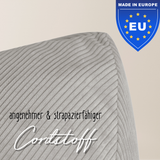 "Cozy Cloud" Kinder-Sitzsack 80x85cm mit EPS Perlen