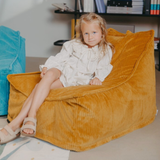 "Yappy Nest" XXL Sitzsack 70x50x80cm mit EPS-Perlen & Anti-Rutsch-Boden