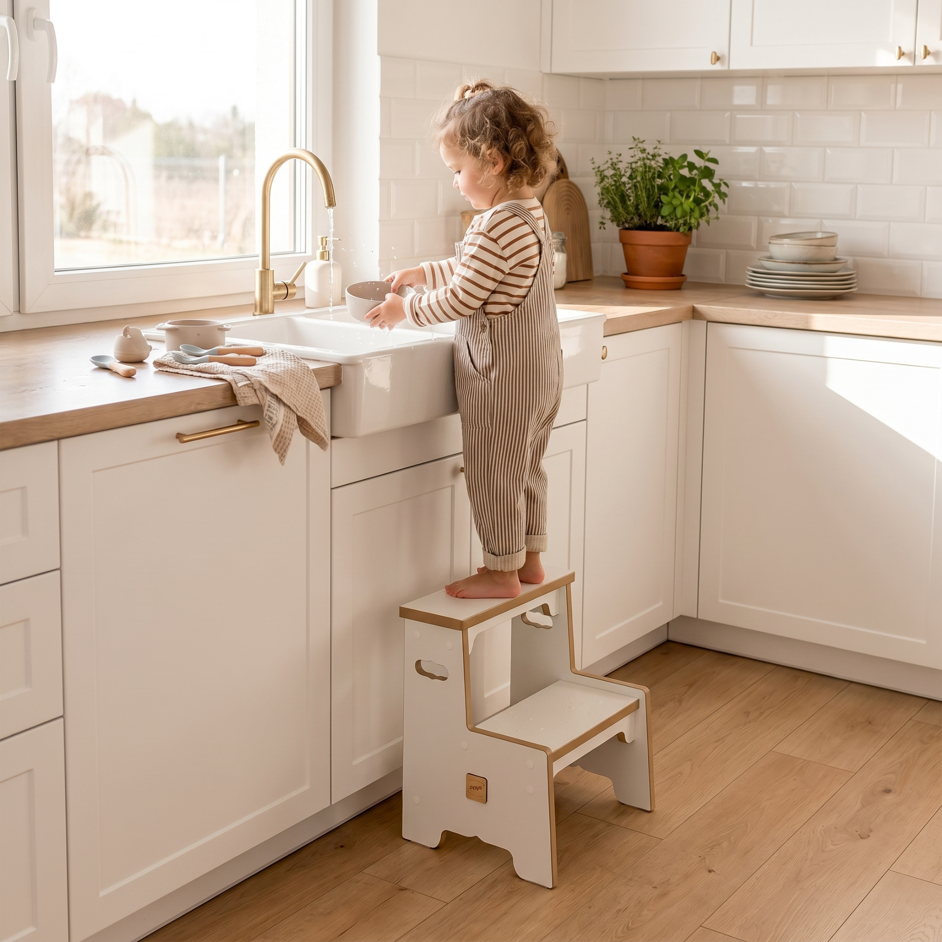 "Little Helper" Kinder Tritthocker 39x39x29cm